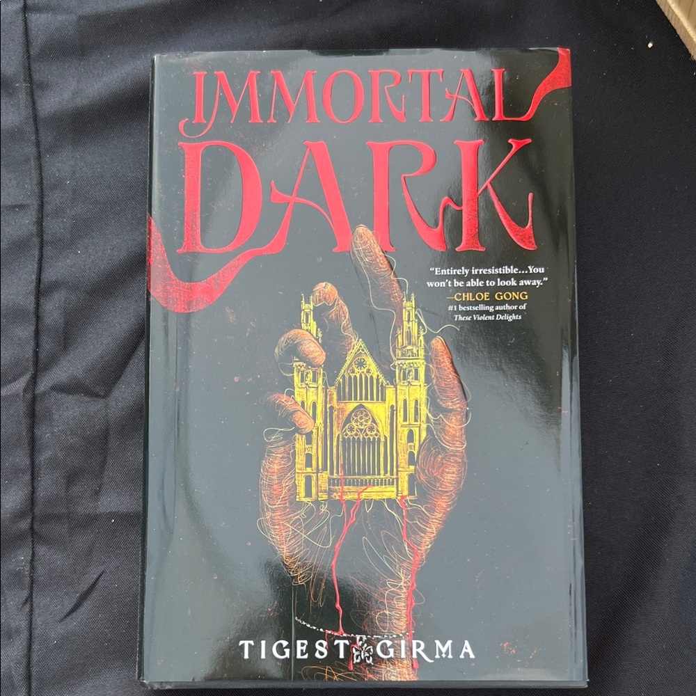 Immortal Dark Hardcover Book